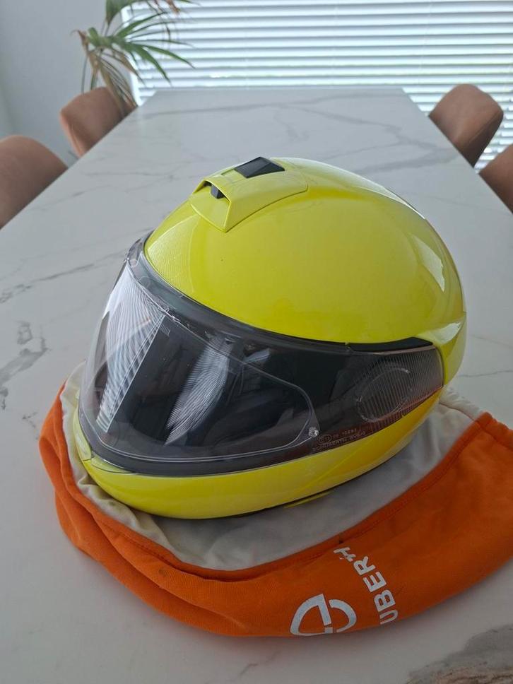 Schuberth C4 pro xl incl intercom sc1a, Motoren, Kleding | Motorhelmen, Dames, Heren, Systeemhelm, XL, Overige merken, Tweedehands