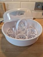 Alecto Baby  magnetron fles sterilisator, Kinderen en Baby's, Babyvoeding en Toebehoren, Ophalen, Zo goed als nieuw, Sterilisator