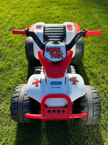 Quad électrique Peg Perego pour enfants de 3 à 8 ans, Enfants & Bébés, Enlèvement, Utilisé, Autres marques, Moteur