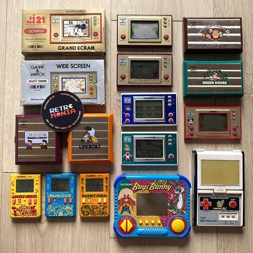 Nintendo Game & Watch + Casio/Tiger-spel, Games en Spelcomputers, Games | Overige, Gebruikt, Ophalen of Verzenden