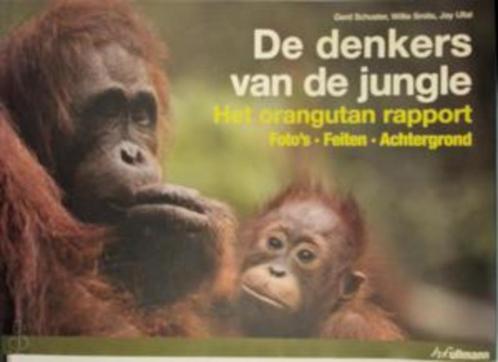 Boek De denkers van de jungle - Het orangutan rapport, Livres, Animaux & Animaux domestiques, Comme neuf, Autres espèces, Enlèvement ou Envoi