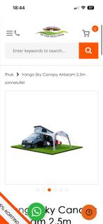 Zonneluifel, Caravanes & Camping, Enlèvement, Utilisé