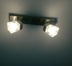 verlichting met 2 spots, Huis en Inrichting, Ophalen of Verzenden, Zo goed als nieuw, Plafondspot of Wandspot