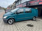 Mercedes Vito 110 Double Vabine 5Place*Tva 11157*Deductible, Autos, Vert, Cuir, Système de navigation, 4 portes