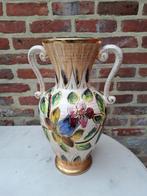 Vintage handbeschilderde vaas, Antiek en Kunst, Ophalen