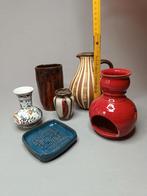 Eclectische set van keramiek 6stuks, Antiek en Kunst, Ophalen of Verzenden