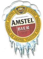 bierviltje 1 st. Amstel bier, Verzamelen, Biermerken, Verzenden, Amstel