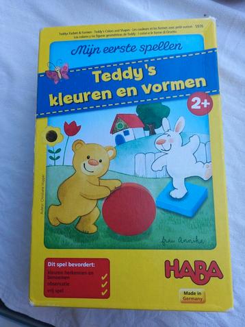 HABA Teddy´s kleuren en vormen  beschikbaar voor biedingen