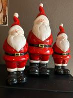 3 kerstmannen in gips, als nieuw, Diversen, Ophalen, Zo goed als nieuw