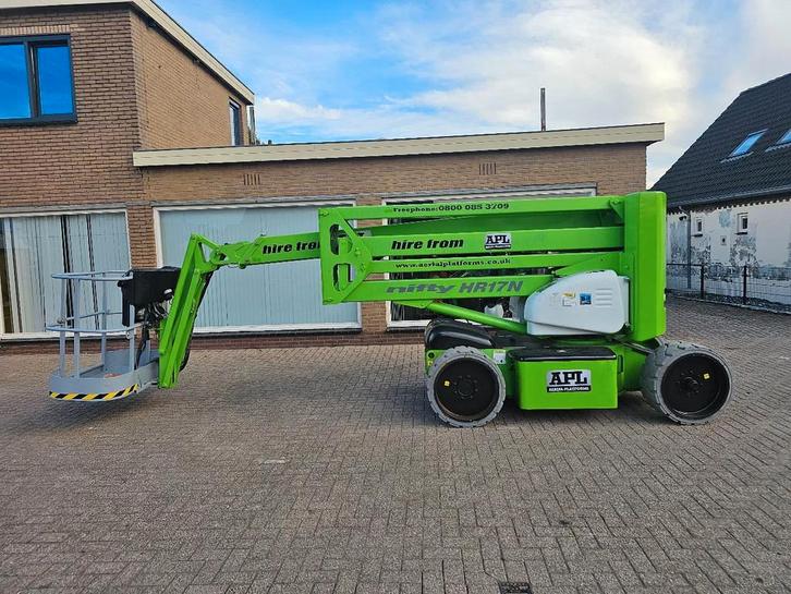 Niftylift Hr17 diesel en elektrisch hoogwerker 1300h, Zakelijke goederen, Machines en Bouw | Liften, Steigers en Ladders