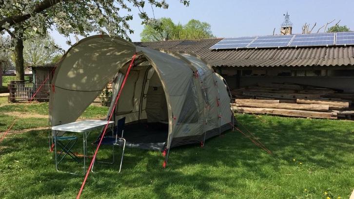 Nomade Cabin 3 tent met grote extra luifel, Caravans en Kamperen, Tenten, tot en met 4, Gebruikt, Ophalen of Verzenden
