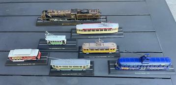 Verzameling trams en modeltreinen  beschikbaar voor biedingen