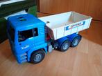Bruder Man vrachtwagen met container, Ophalen of Verzenden, Zo goed als nieuw
