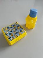 Brooddoos en drinkfles Minions - Tupperware (NIEUW), Nieuw, Overige typen, Ophalen of Verzenden, Geel