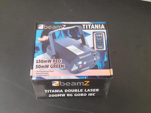 Beamz titania lazer, Muziek en Instrumenten, Licht en Laser, Gebruikt, Laser, Kleur, Ophalen