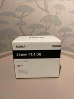 Sigma 24mm F/1.4 DG HSM Art Nikon, Ophalen, Zo goed als nieuw, Groothoeklens