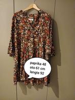 Robe à fleurs paprika 48, Vêtements | Femmes, Robes, Taille 46/48 (XL) ou plus grande, Enlèvement ou Envoi, Au-dessus du genou
