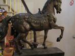 bronzen beeld paard, Antiek en Kunst, Ophalen