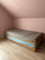2 lits neufs : matelas, sommiers, cadres, Ophalen, Verstelbaar, 90 cm, Eenpersoons
