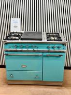 Unieke Lacanche Fornuis Koraalblauw / Coupe de feu 110 cm, Elektronische apparatuur, Ovens, Hete lucht, 60 cm of meer, Ophalen of Verzenden