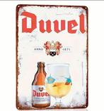 Metalen reclamebord Duvel, Verzamelen, Biermerken, Ophalen of Verzenden, Nieuw, Reclamebord, Plaat of Schild, Duvel