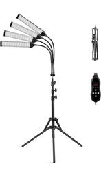 4 koppen staande lamp met standaard, 420 leds met timer, Ophalen