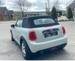 Zeer goed onderhouden mini cabrio AUTOMAAT !!! 54200 km!!!, Auto's, Automaat, Zwart, Cabriolet, Lederen bekleding