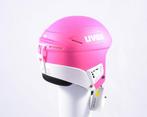 55 56 cm ski snowboard helm UVEX RACE + Pink, Verzenden, Gebruikt, Ski, Carve