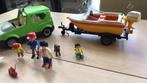 Playmobil 4144 Wagon avec bateau, Enfants & Bébés, Jouets | Playmobil, Comme neuf, Ensemble complet, Enlèvement ou Envoi