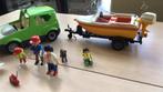 Playmobil 4144 Wagen met boot, Complete set, Ophalen of Verzenden, Zo goed als nieuw