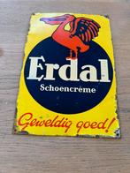 Erdal schoencreme oud reclamebord, Verzamelen, Ophalen of Verzenden, Gebruikt, Reclamebord