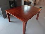 PRACHTIGE KOLONIALE TAFEL 140x160, Huis en Inrichting, Tafels | Salontafels, Ophalen of Verzenden, Zo goed als nieuw