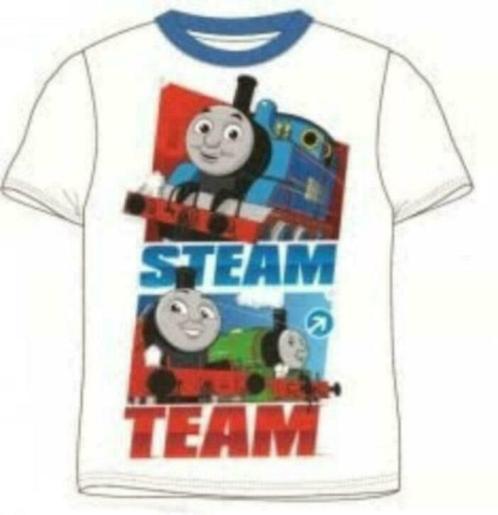 Thomas de Trein T-shirt Wit - 98 - 104 - 116 - 128 - Disney, Kinderen en Baby's, Kinderkleding | Maat 104, Nieuw, Jongen, Shirt of Longsleeve