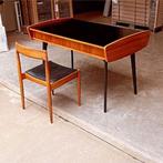 Bureau double face par Alfred Hendrickx Vintage 1960's, Antiquités & Art, Enlèvement ou Envoi