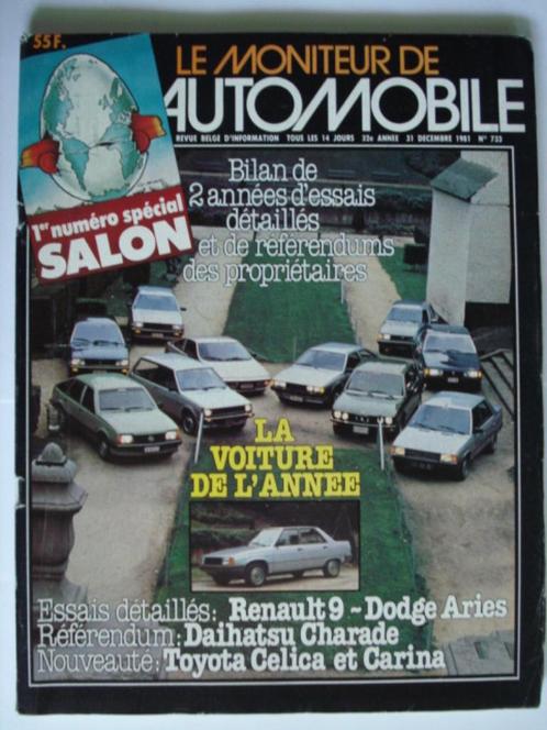 Le Moniteur de l'Automobile 733, Livres, Autos | Brochures & Magazines, Utilisé, Général, Envoi