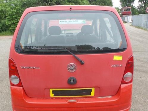 Achterklep van een Opel Agila (Y547), Auto-onderdelen, Carrosserie, Achterklep, Opel, Gebruikt, 3 maanden garantie, Ophalen of Verzenden