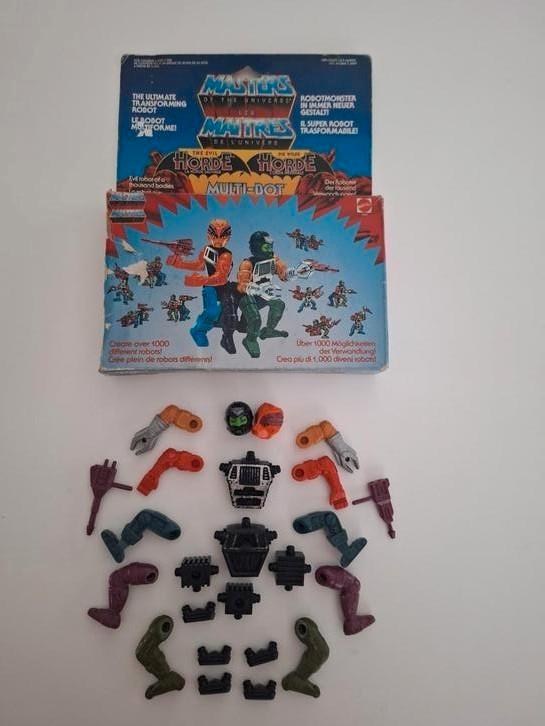 multi-bot masters of the universe vintage, Kinderen en Baby's, Speelgoed | Actiefiguren, Gebruikt, Ophalen of Verzenden