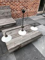 landelijke luster, Huis en Inrichting, Ophalen, Zo goed als nieuw, Glas, 50 tot 75 cm