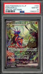 Koraidon ex [SAR] PSA 10 - 103/078 - Japanese Scarlet ex, Hobby en Vrije tijd, Verzamelkaartspellen | Pokémon, Ophalen of Verzenden