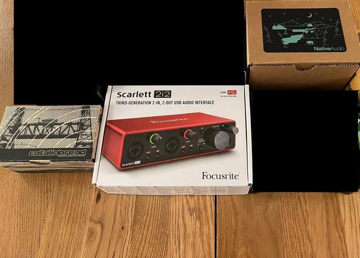 Scarlett focusrite, native audio, catalinbread, Musique & Instruments, Effets, Comme neuf, Delay ou Écho, Reverb, Enlèvement ou Envoi