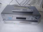 Kopieer/digitaliseer duo Sony VCR/VHS + LG DVD/HDD recorder, Ophalen of Verzenden, Zo goed als nieuw, VHS-speler of -recorder