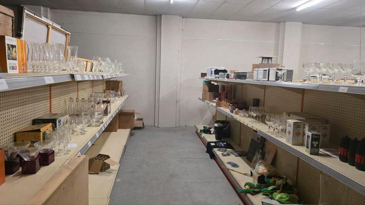 Winkelrekken dubbelzijdig, Zakelijke goederen, Kantoor en Winkelinrichting | Magazijn, Stelling en Opslag, Ophalen