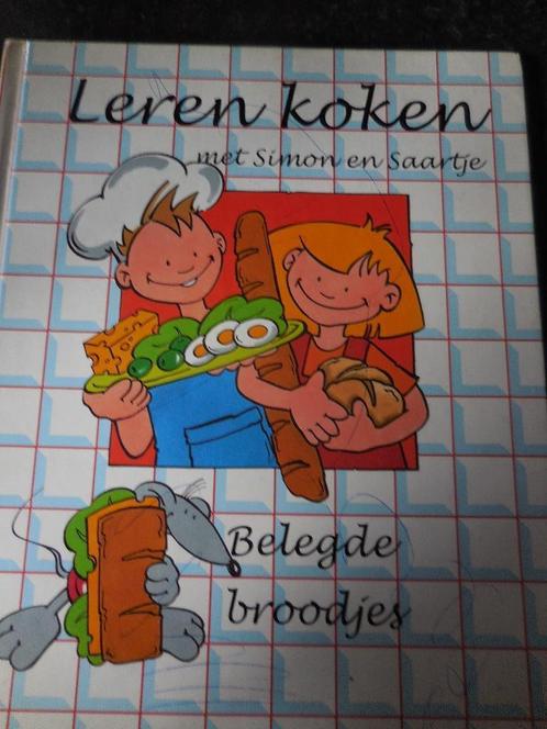 [2957]boek : leren koken met Simon en Saartje, Livres, Livres de cuisine, Enlèvement ou Envoi