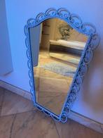 spiegel met stalen frame, Huis en Inrichting, Woonaccessoires | Spiegels, Ophalen, Gebruikt, 50 tot 75 cm, Minder dan 100 cm