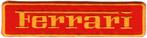 Ferrari stoffen opstrijk patch embleem #5, Verzenden, Nieuw, Auto's