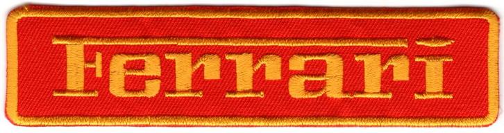 Ferrari stoffen opstrijk patch embleem #5, Collections, Marques automobiles, Motos & Formules 1, Neuf, Voitures, Envoi