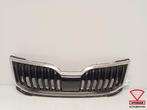 Skoda Octavia 3 Facelift 2017+ Grille Grill 5E0853653C, Auto-onderdelen, Gebruikt, Skoda