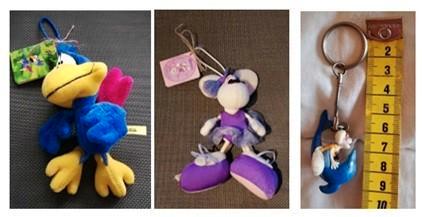 verschillende diddl sleutelhangers, Verzamelen, Diddl, Diddl, Ophalen of Verzenden