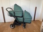 Thule Sleek duo - volledige set - ideaal voor tweelingen, Kinderen en Baby's, Kinderwagens en Combinaties, Gebruikt, Verstelbare duwstang