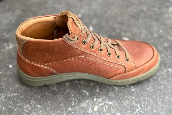 Bruine / hoge schoen (bottine) van Mephisto : maat 41,5, Vêtements | Hommes, Chaussures, Comme neuf, Bottes, Brun, Enlèvement